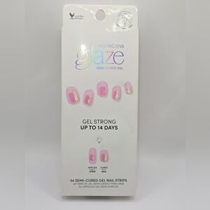 Dashing Diva Glaze Semi-Cured Gel Nail Strips